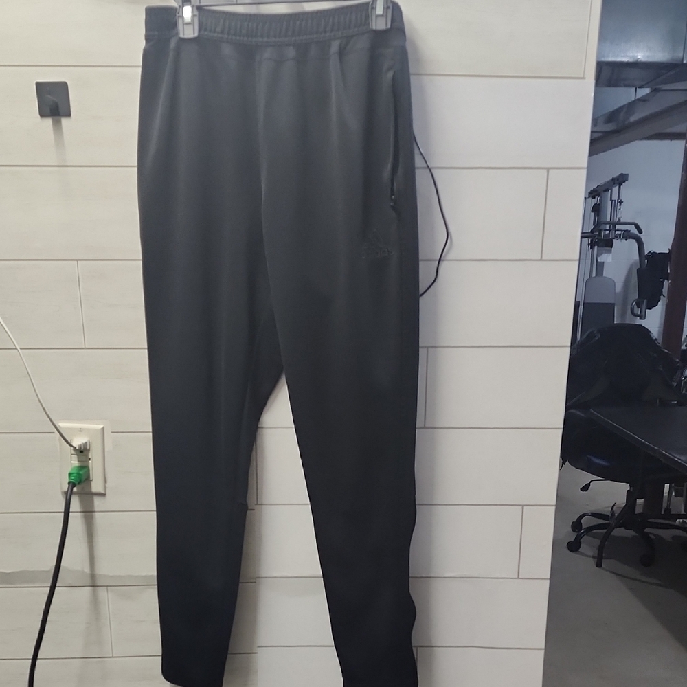 Preloved Adidas Black Men's Tricot Pants